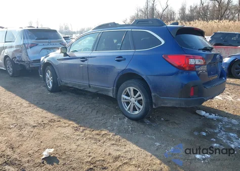 2017 Subaru Outback 2.5I Premium z USA, uszkodzony, nr VIN 4S4BSAFC2H3250923